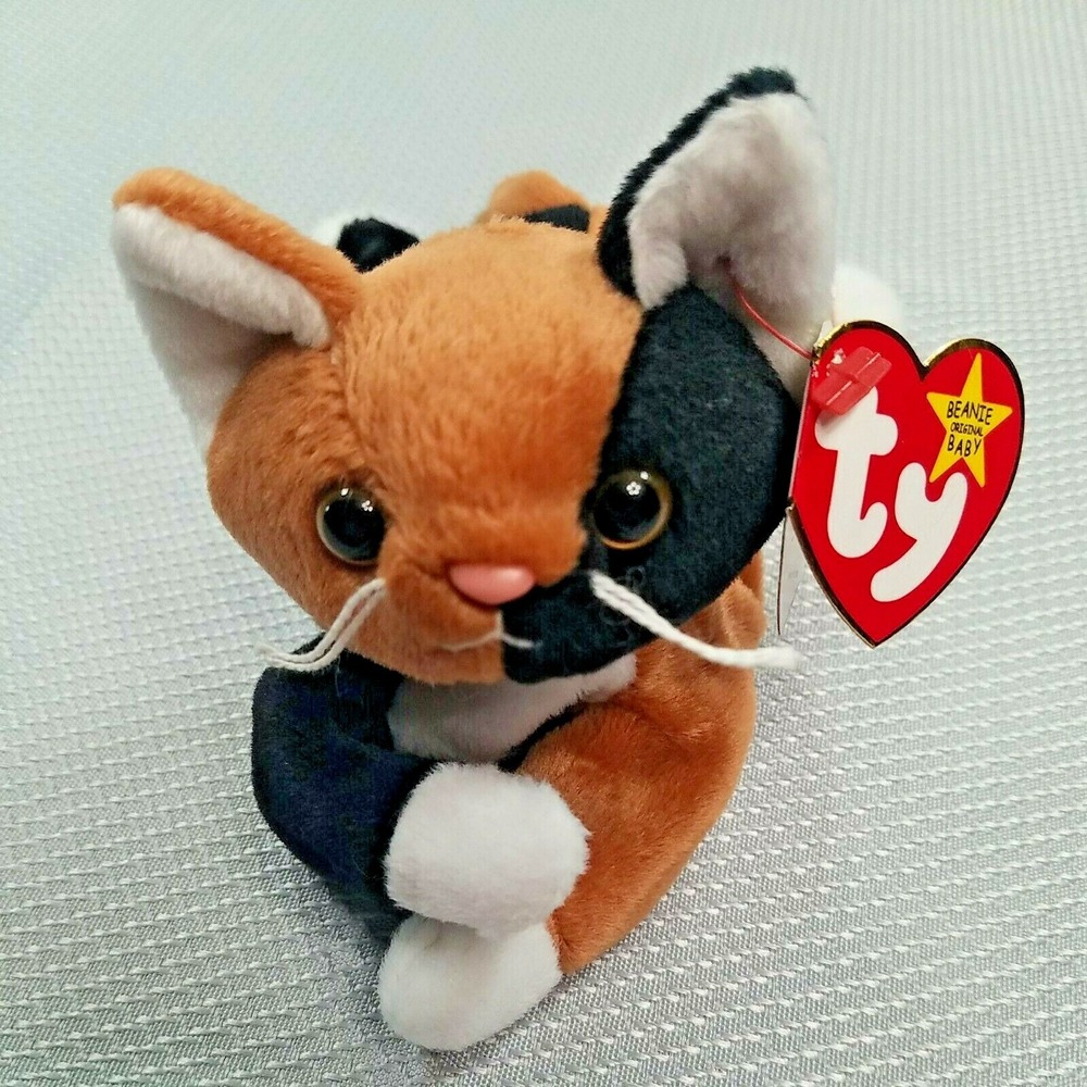 TY Beanie Baby‎ "Chip" the Cat 1996 Inside Tush Tag 518